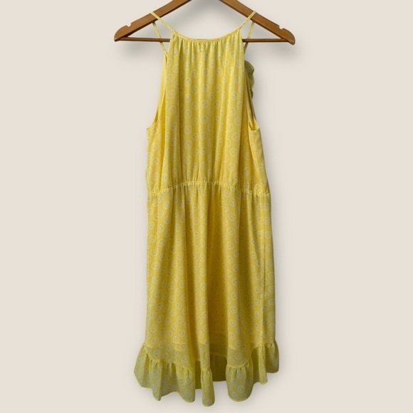 Reitmans Yellow Lemon Summer Ruffle Dress NWT - Picture 7 of 11